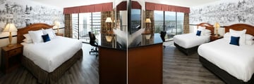 Hotel RL Salt Lake City, Tower King with View and Tower Two Queens with View