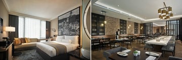 Deluxe King and The Snug at Hotel Stripes Kuala Lumpur