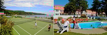 Hotel Tadoussac, Tennis and Pool