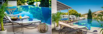 Hotel Uvala poolside drinks