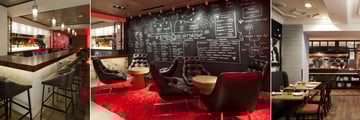 Hotel Vintage Portland - A Kimpton Hotel, Bacchus Bar, Bacchus Bar Seating and Il Solito Restaurant