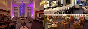 Restaurant, Bar Lounge and Outside Seating Area at Hyatt Regency Boston