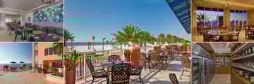 Hyatt Regency Clearwater Beach, SHOR American Seafood Grill Interior, SHOR American Seafood Grill Terrace, SHOR American Seafood Grill Interior, Market and Swim Bar & Grill Terrace