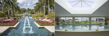 Waterfall Fountain and Spa Pool at Hyatt Regency Coconut Point Resort & Spa