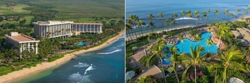 Hyatt Regency Maui Resort & Spa, Aerial View of Resort and Pool