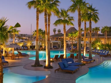 Poolside oasis, Hyatt Regency Mission Bay