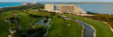 Hyatt Vivid Grand Island aerial view