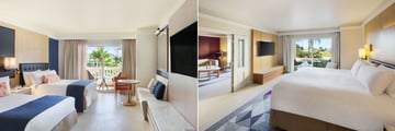 Hyatt Ziva Rose Hall, Resort View Double and One Bedroom Ocean Front Butler Suite