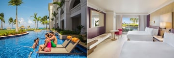 Hyatt Ziva Rose Hall, Swim-Up Suites Exterior and Swim-Up Double