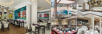 Some of the Dining Options at Iberostar Bella Vista