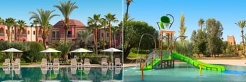 The main pool and kids pool at Iberostar Club Palmeraie Marrakech