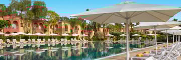 The pool at Iberostar Club Palmeraie Marrakech