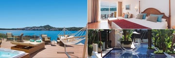 Star Prestige Penthouse Junior Suite, Standard Suite and Star Prestige Swim-Up Suite at Iberostar Jardin Del Sol Suites