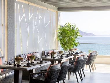 Anaya restaurant at Ikos Dassia