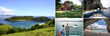 Scenery and Attractions in the Bay of Islands, North Island