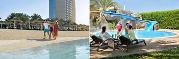 InterContinental Abu Dhabi family at beach and pool