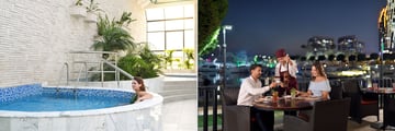 InterContinental Abu Dhabi spa and dining