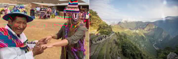 Kusimayo dancing ceremony, and hiking the Inca Trail. Copyright: Intrepid
