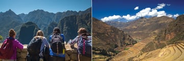 Families trekking the Inca Trail and Sacred Valley. Copyright: Intrepid.