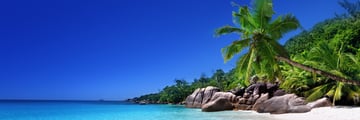 Island hopping in the Seychelles