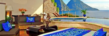 Jade Mountain Infinity Pool