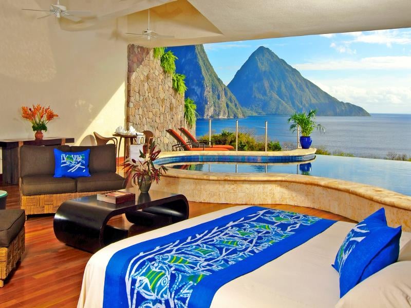 Jade Mountain Infinity Pool Sanctuary