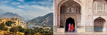 Amber Fort & Pink architecture, Jaipur