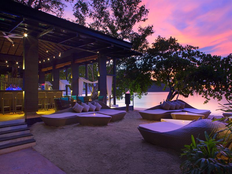 Jala beach bar at The Andaman Langkawi