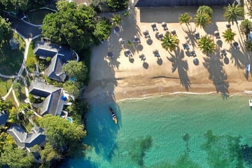 aerial view Jamaica Inn