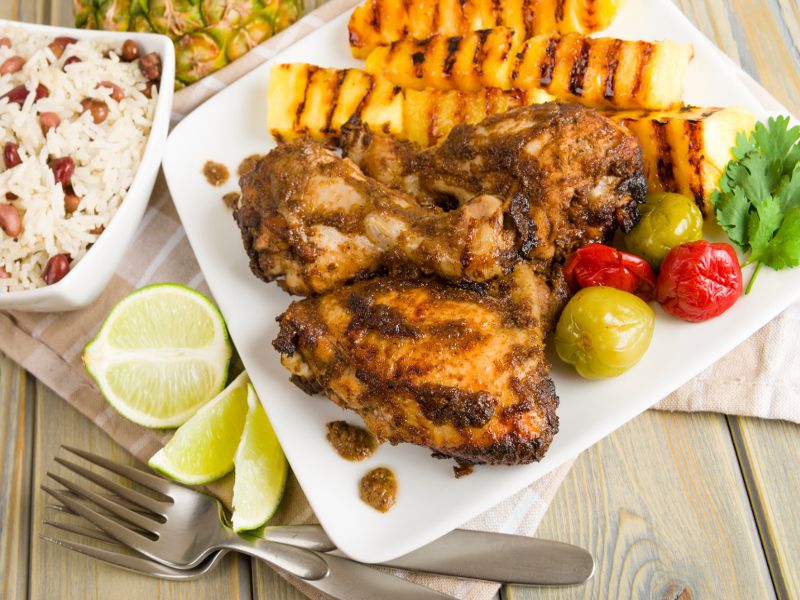 Jamaican jerk chicken
