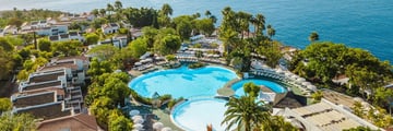 Aerial view of Hotel Jardin Tecina