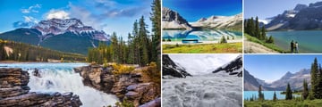 Jasper, Bow Lake, Columbia Icefield & the Icefield Parkway