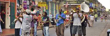 Jazzing it up in New Orleans
