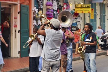 Jazzing it up in New Orleans