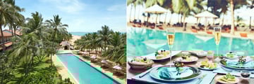 Jetwing Beach, Negombo, Resort Pool and Breakfast by the Pool