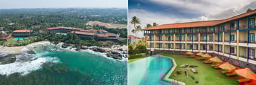 Jetwing Lighthouse, Galle, Aerial View of Hotel and Poolside