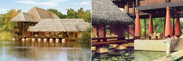 Jetwing Vil Uyana, Sigiriya, Apsara Restaurant on the Lake and Sulang Cafe
