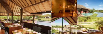 Jetwing Vil Uyana, Sigiriya, Apsara Restaurant, Graffiti Bar, Sulang Cafe, Signature Dining On The Lawn and Signature Dining Tree House