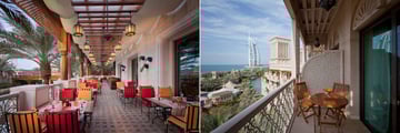 Jumeirah Al Qasr, Madinat Jumeirah, Al Hambra Terrace and Ocean Deluxe Room Balcony