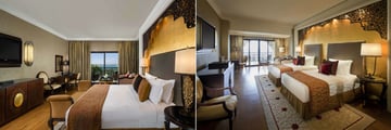 Jumeirah Zabeel Saray, Club King Room and Double Arabian Sea View Room