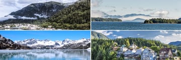 Juneau, Inside Passage, Glacier Bay & Ketchikan, Alaska