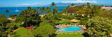 Outrigger Kaanapali Beach Resort, Aerial View