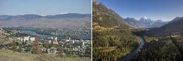 Landscapes of Kamloops & Mount Robson