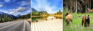 Kananaskis roads, lakes & wildlife