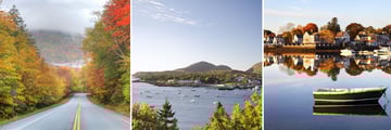 Kancamangus, Bar Harbour & Portsmouth, New England