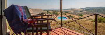 Karatu Simba Lodge pool views