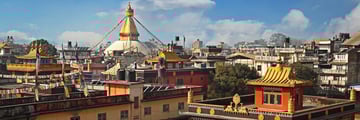 Rooftops in Kathmandu