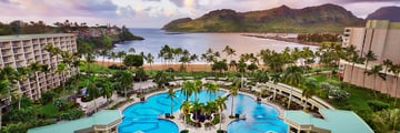 Resort and Pool View at The Royal Sonesta Kaua'i Lihue