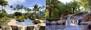 Kids Pool and Slide at The Royal Sonesta Kaua'i Resort Lihue
