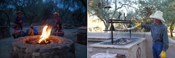 Kay El Bar Guest Ranch bonfires and bbqs
